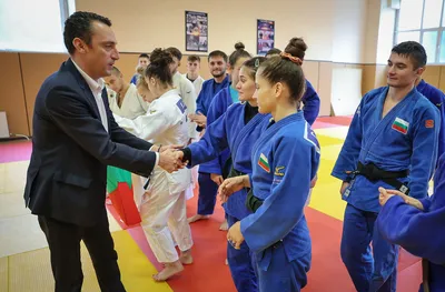 Министърът на спорта пожела успех на българските джудисти на Евро 2025