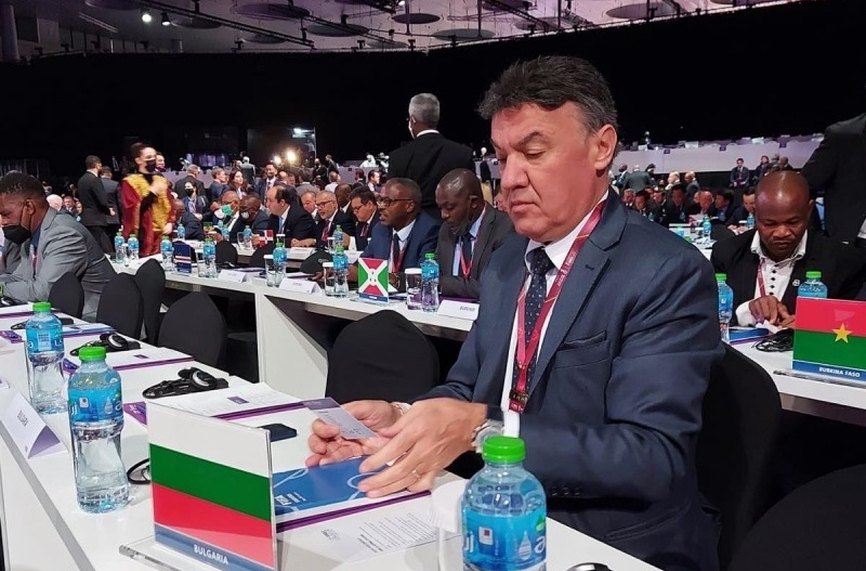 Борислав Михайлов участва в Конгреса на ФИФА