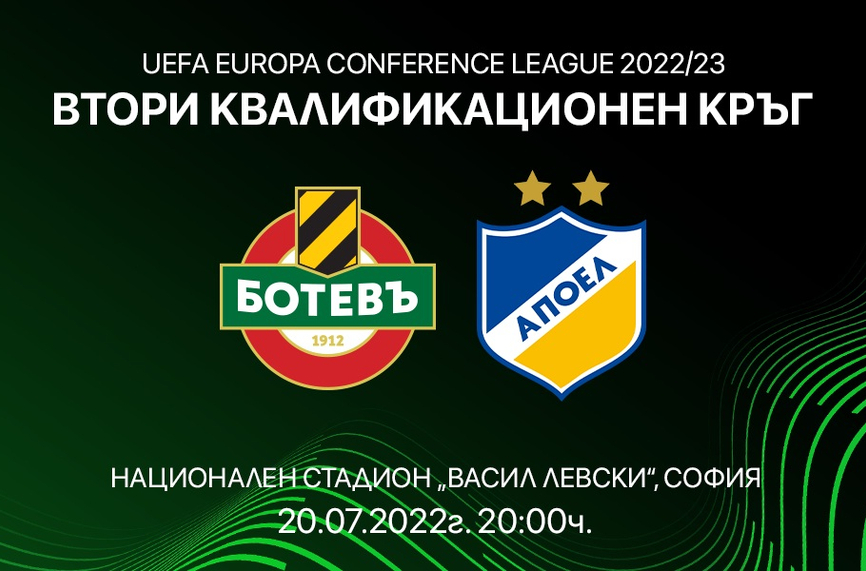 Ботев Пд пусна в продажба билетите за АПОЕЛ