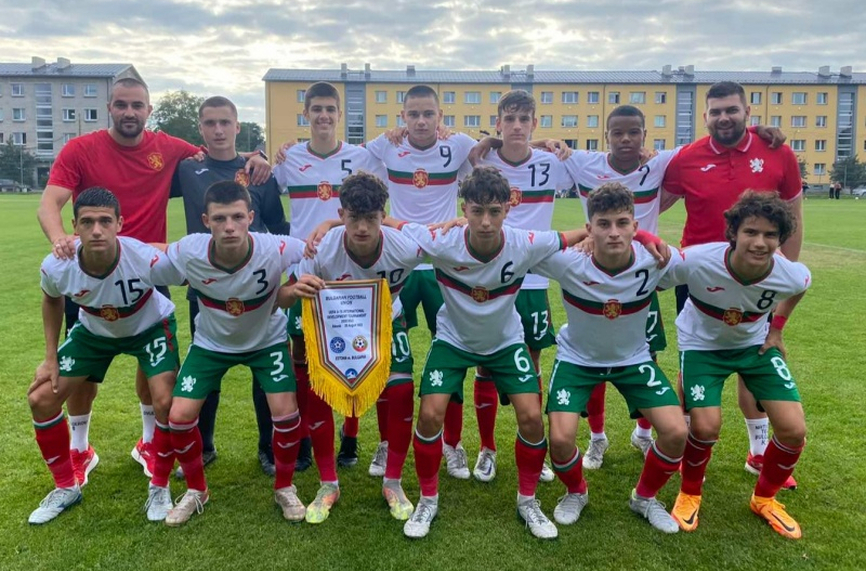 ЧУДЕСНО! България U15 разгроми Естония с 4:0