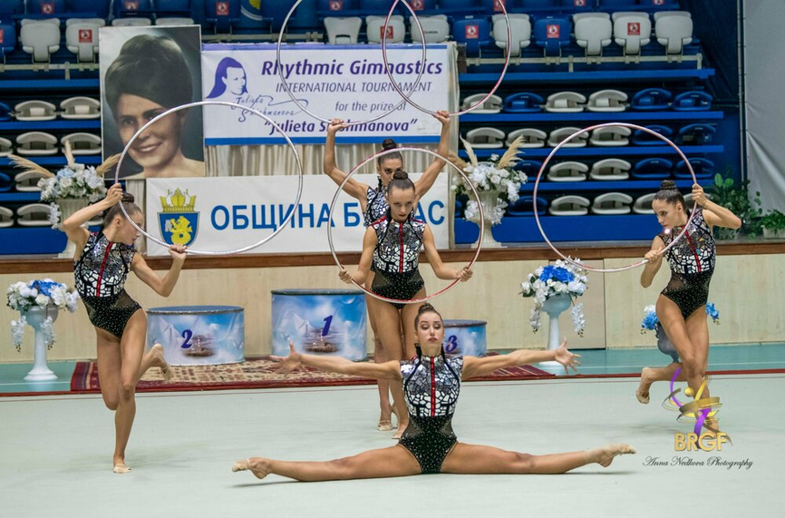 Българските гимнастички спечелиха четири медала златен два сребърни и бронзов