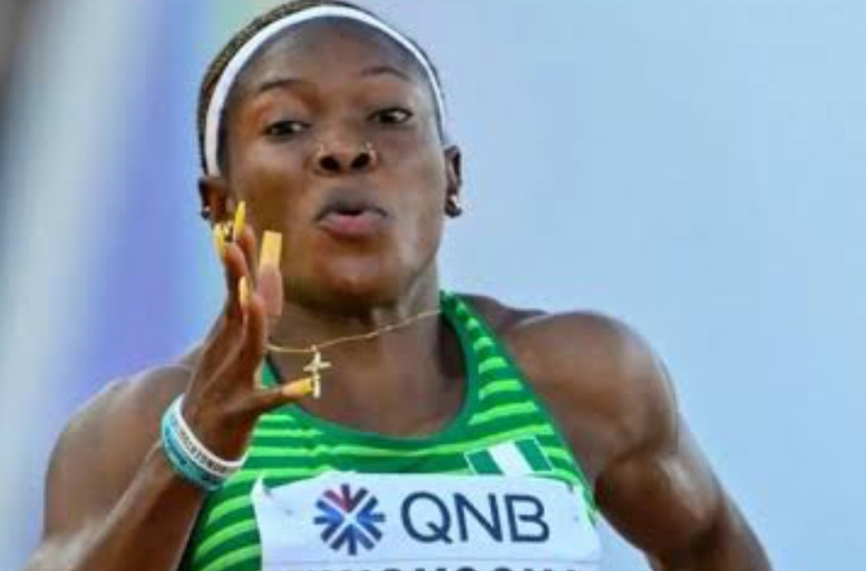 Състезателните права на нигерийската спринтьорка Грейс Нвокоча бяха спрени от