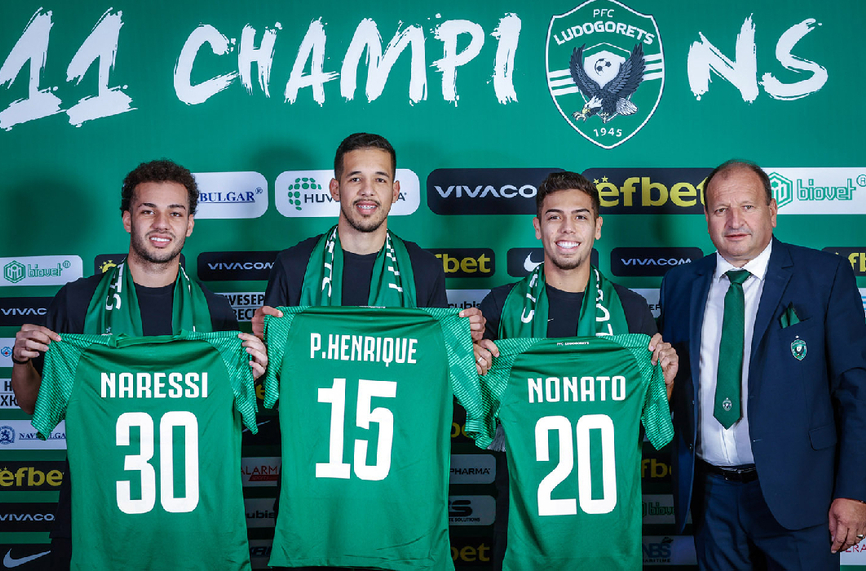 Тримата нови бразилски футболисти в Лудогорец Педро Енрике Педро