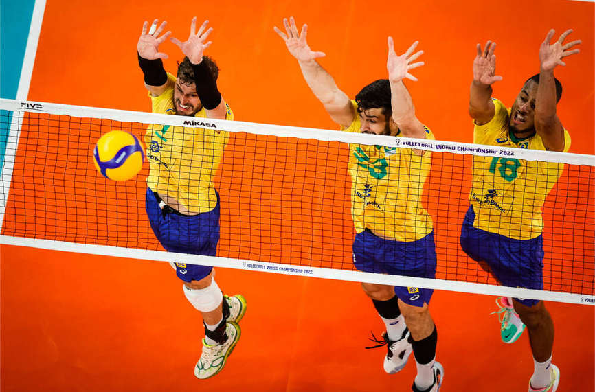 Бразилия се класира за полуфиналите на Световното първенство по волейбол