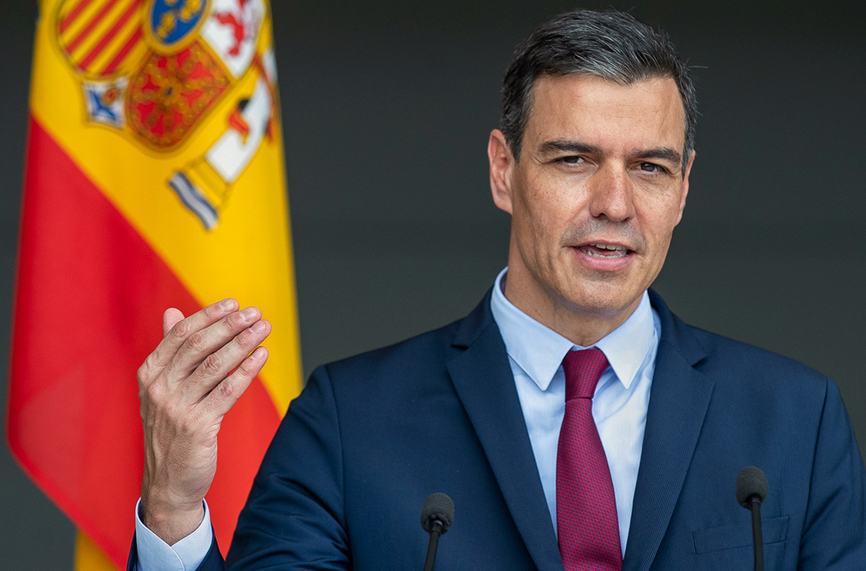 Испанският министър председател Педро Санчес заяви че е много тъжен заради