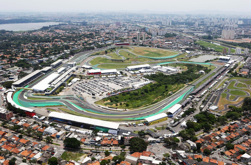 Състезанието за Голямата награда на Бразилия във Формула 1 което