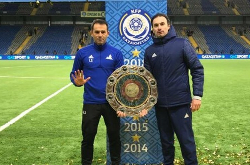 Българският треньор Саид Ибраимов стана шампион на Казахстан, след като
