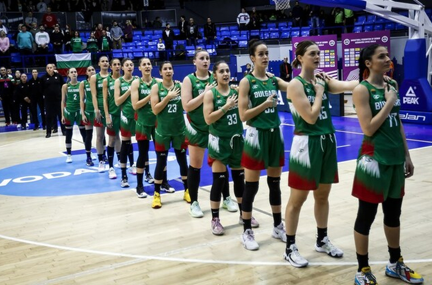Българският национален отбор по баскетбол за жени загуби от европейския