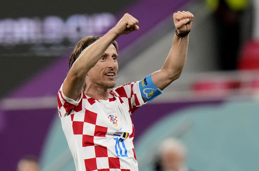 37 годишният полузащитник на националния отбор на Хърватия Лука Модрич бе