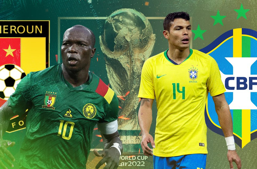 Камерун и Бразилия се изправят един срещу друг на стадион