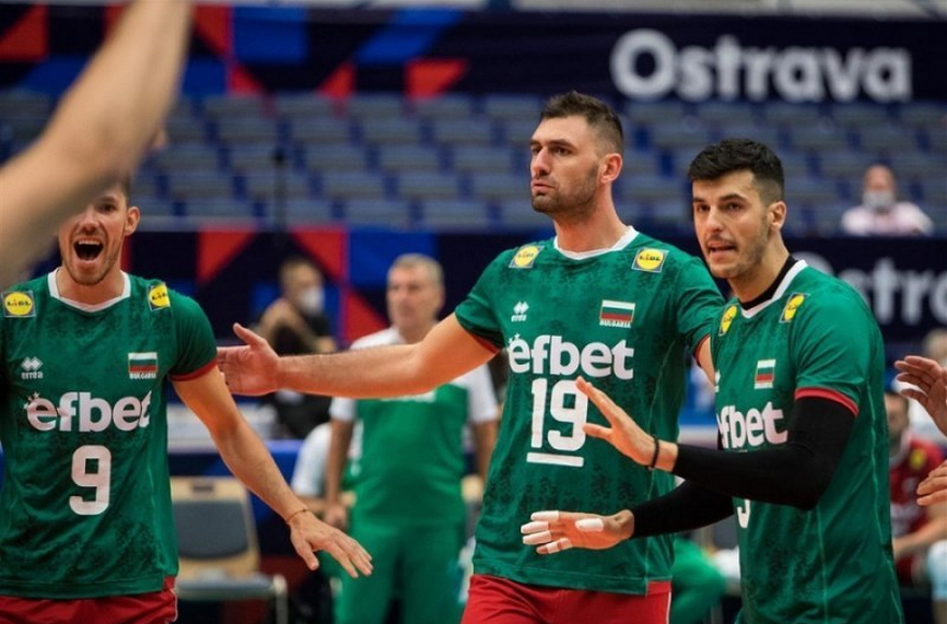 Волейболистите от националния отбор на България за мъже стартират участието
