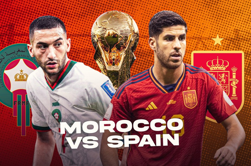 Испания излиза срещу Мароко в предпоследния 1 8 финален сблъсък на Мондиал