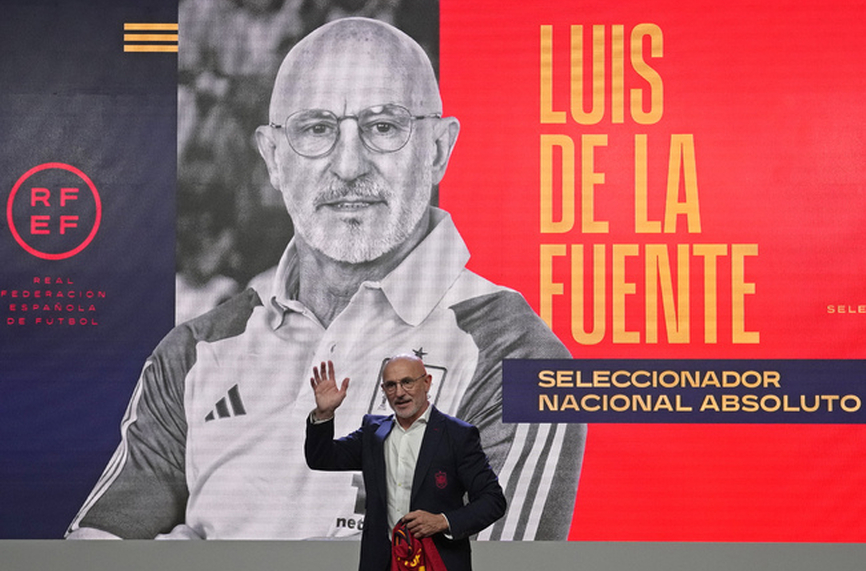 Новият селекционер на испанския национален отбор по футбол Луис де