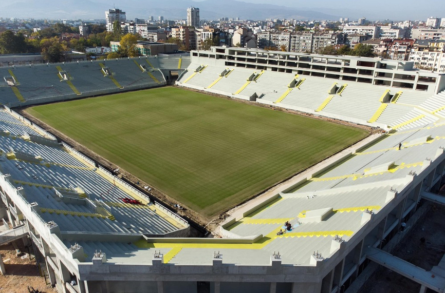 Допълнително отпуснатите 12 милиона лева за строителството на стадион Христо