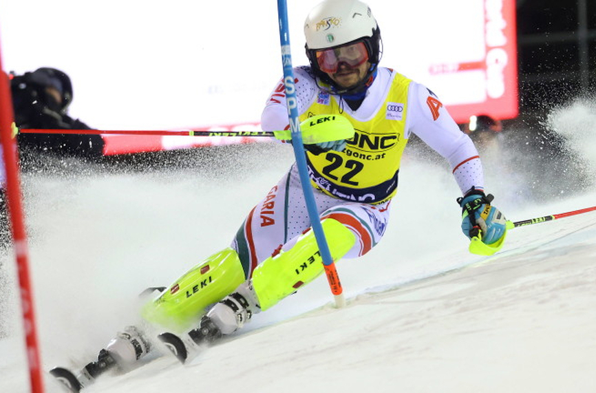 Най добрият български алпийски скиор Алберт Попов завърши на 15 то място
