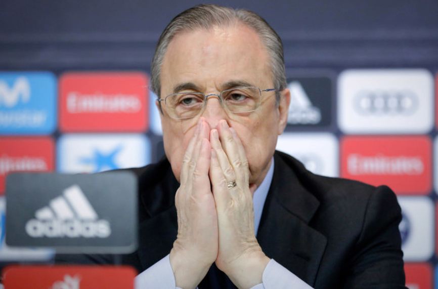 Президентът на Реал Мадрид Флорентино Перес ще напусне поста през
