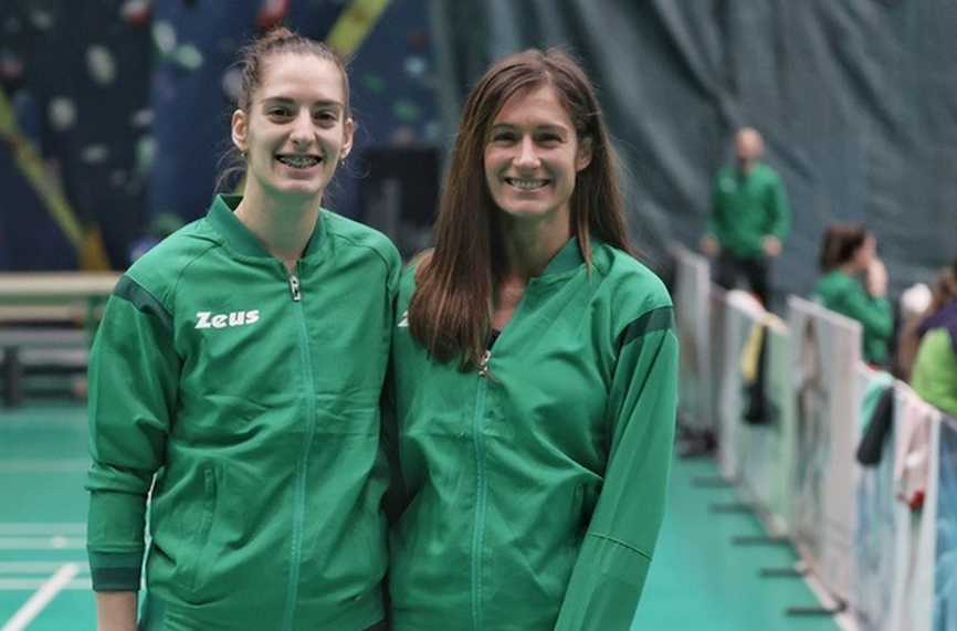 Трикратните европейски шампионки по бадминтон на двойки жени Стефани Стоева