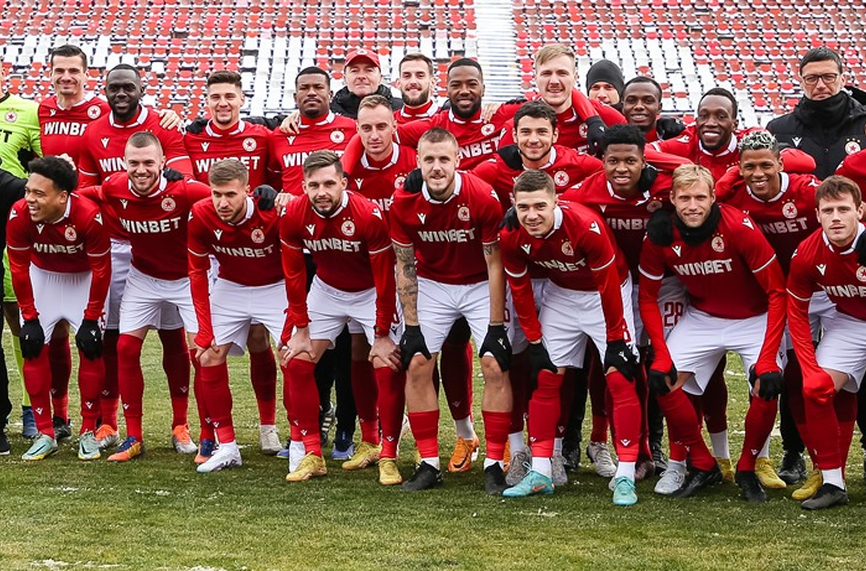 ЦСКА представи отбора си за втория полусезон преди контролната среща