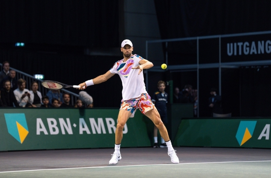 Григор Димитров постигна дебютната си победа на турнира в Марсилия Българинът