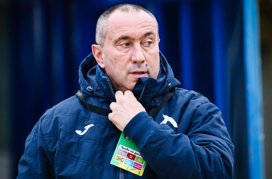 Старши треньорът на Левски Станимир Стоилов даде пресконференция преди неделния