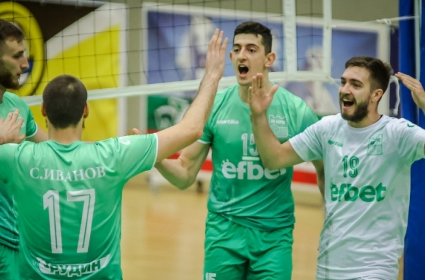 Волейболистите на Берое 2016 Стара Загора  записаха 13 а победа в efbet Супер