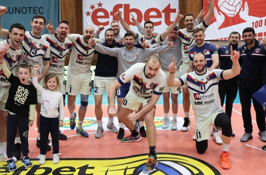 Волейболистите на Дея спорт Бургас  записаха 13 а победа в efbet Супер Волей