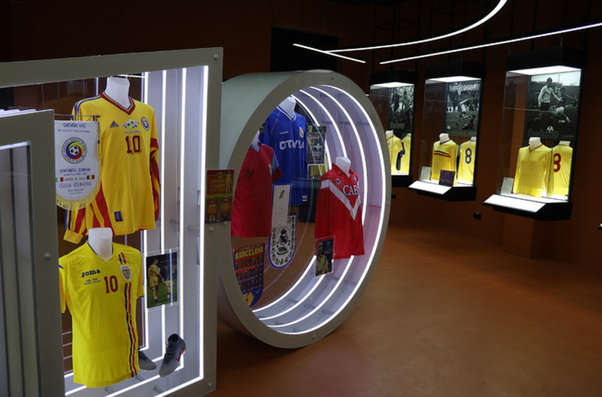 Първият музей на футбола в Източна Европа се намира в