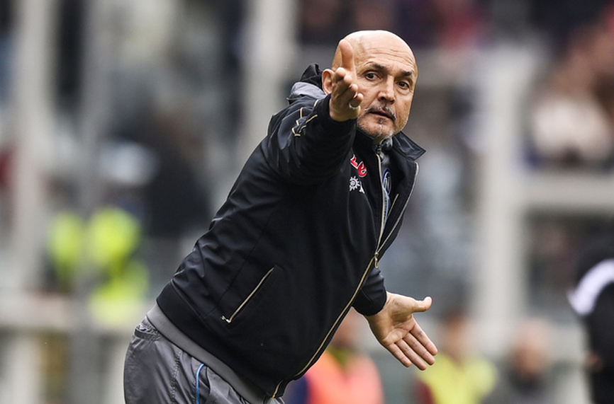 Старши треньорът на Наполи Лучано Спалети призна че Милан е