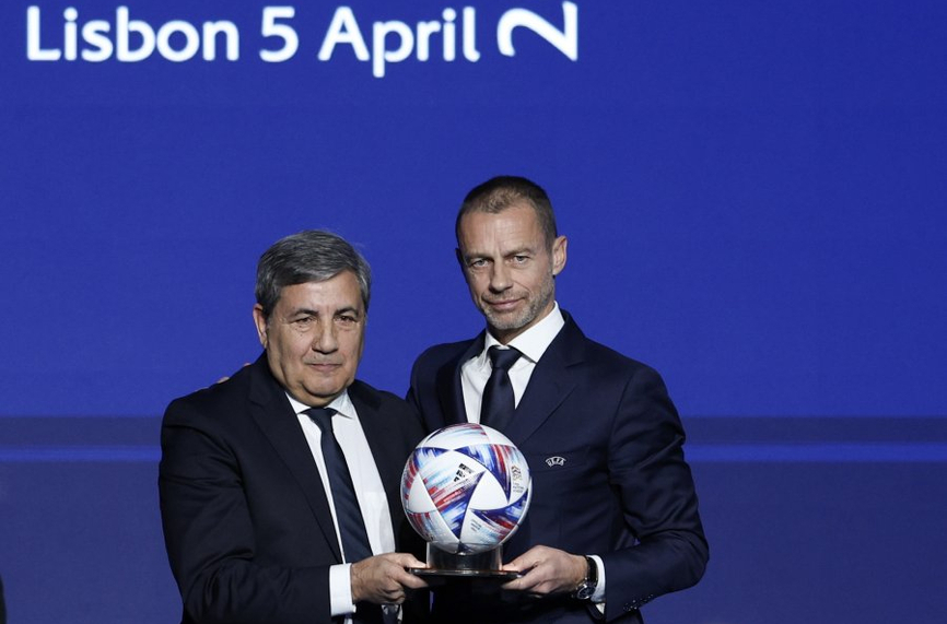 Словенецът Александър Чеферин беше преизбран за президент на Европейската футболна