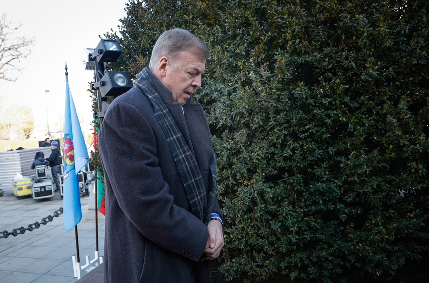Мажоритарният собственик на Левски Наско Сираков посети фенклуба на сините
