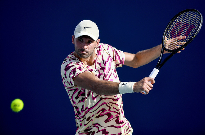 Григор Димитров загуби една позиция в световната ранглиста по тенис Първата