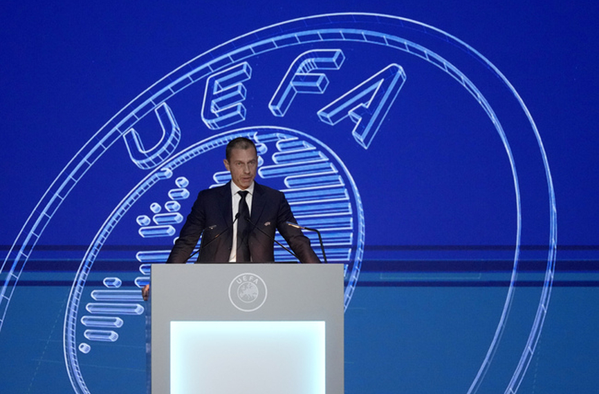Президентът на УЕФА Александър Чеферин говори за плановете за въвеждане