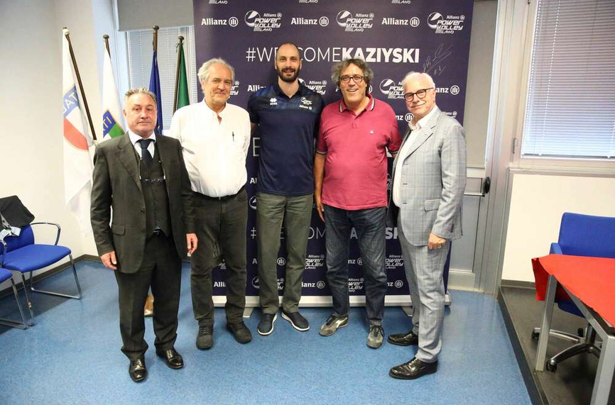 Матей Казийски беше представен официално от волейболния Алианц Милано Тук съм