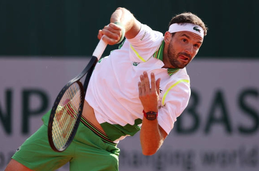 Най-добрият български тенисист Григор Димитров ще играе във втората седмица
