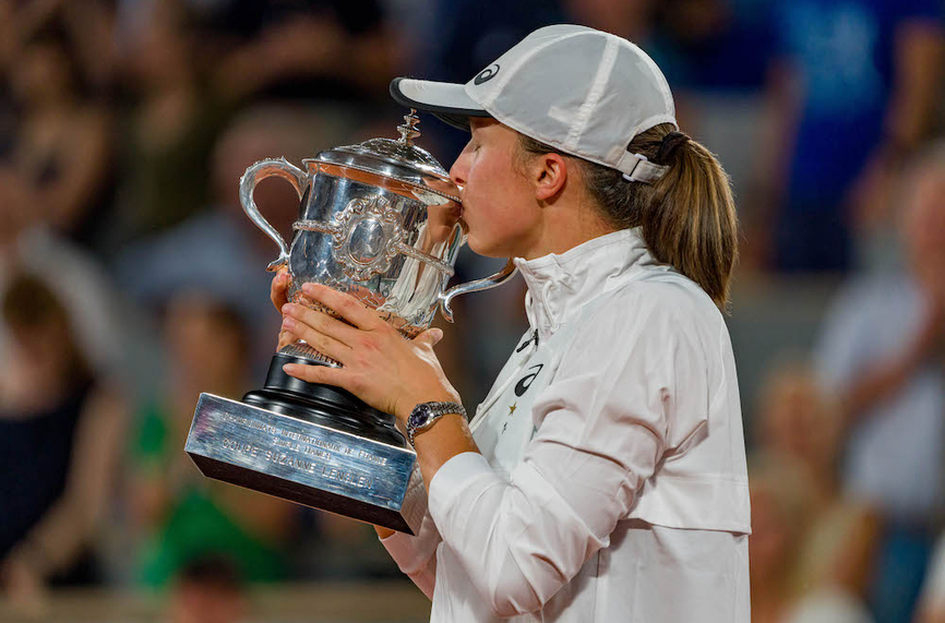 Световната №1 в ранглистата на WTA Ига Швьонтек за втора