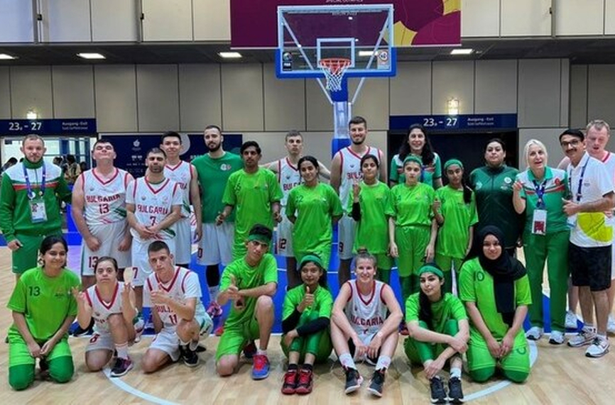 Обединеният отбор по баскетбол на България спечели сребърен медал на