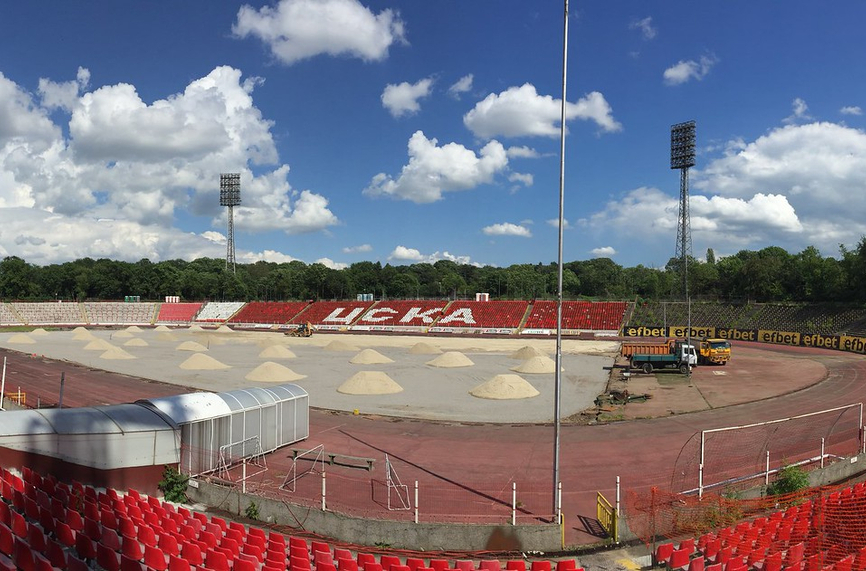 Футболният ЦСКА публикува още информация относно новия стадион и решението