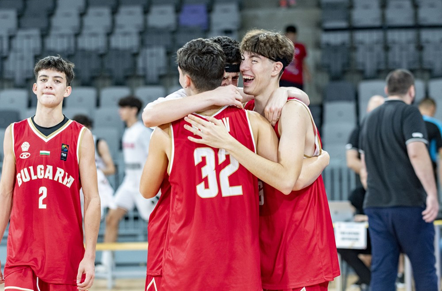 Националният ни отбор за момчета U16 се завръща в баскетболния елит