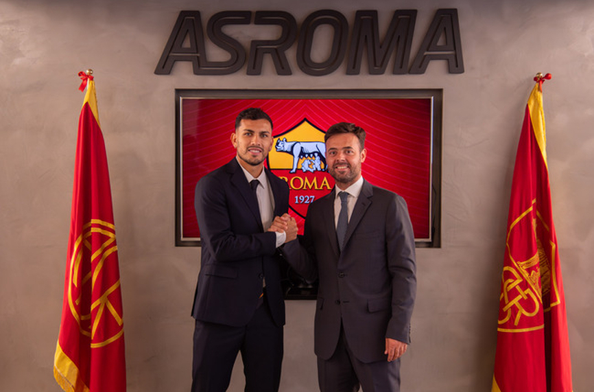 Италианският футболен клуб Рома обяви две нови попълнения от Пари