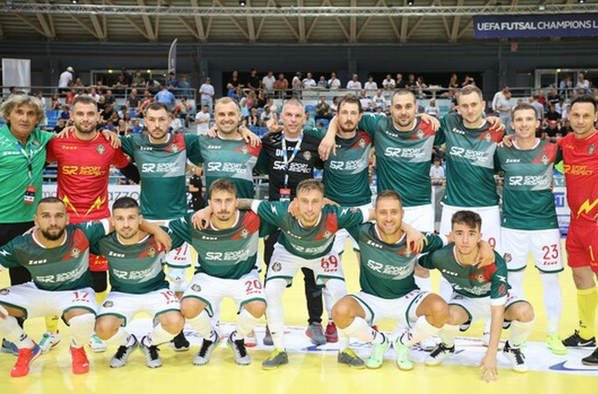 Българският шампион по футзал Амиго Северозапад започна мачовете в група
