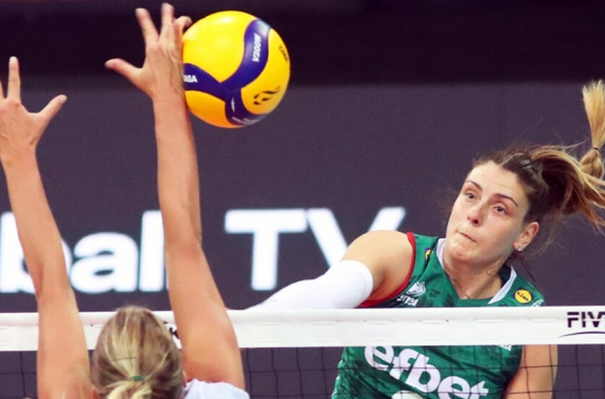 Националният отбор на България по волейбол за жени отпадна от