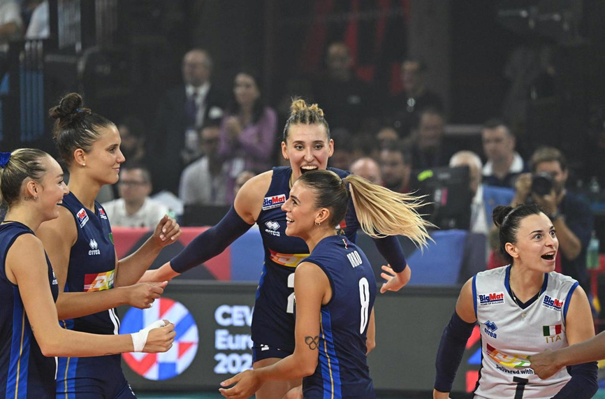 Националният отбор по волейбол за жени на Италия продължи защитата