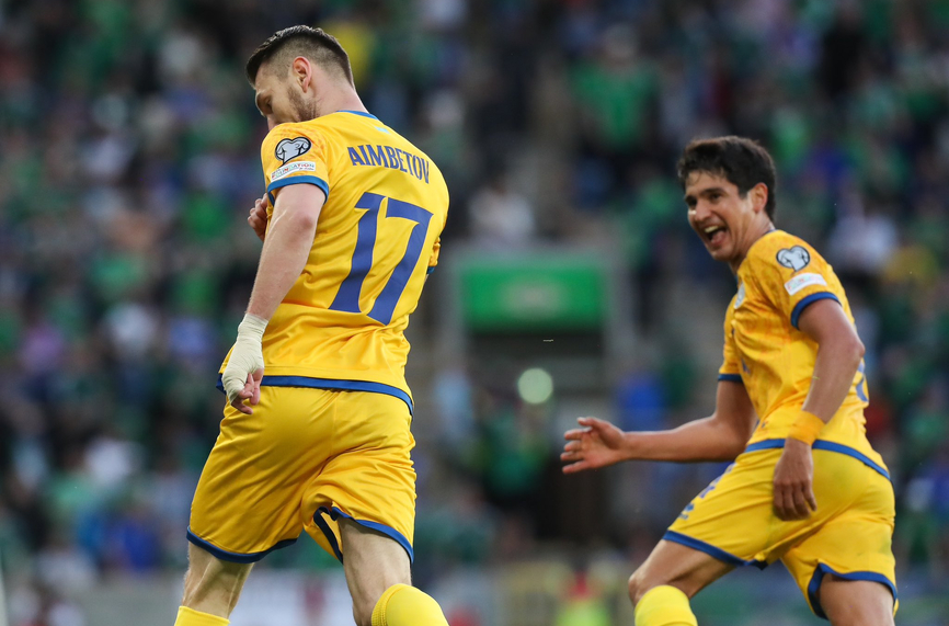 Казахстан се наложи с минималното 1:0 над Северна Ирландия в