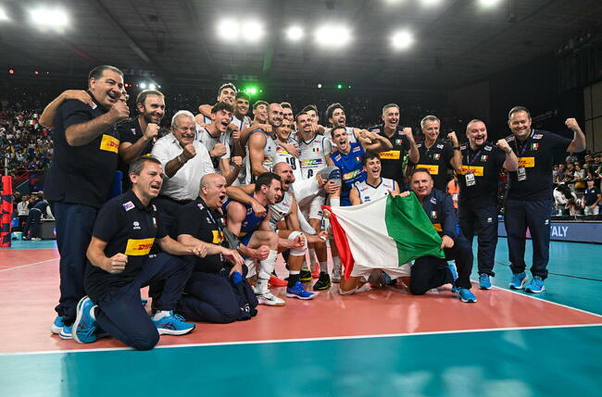 Националният отбор на Италия по волейбол за мъже се класира