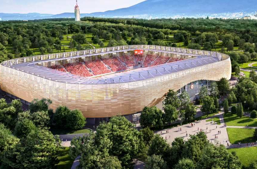 От ЦСКА съобщиха че окончателният проект за реконструкция на стадион