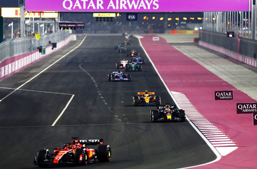 На състезанието за Голямата награда на Катар във Формула 1