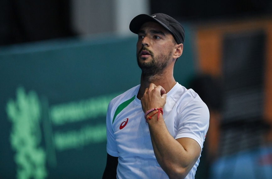Българският тенисист Димитър Кузманов отпадна в първия кръг на турнира по