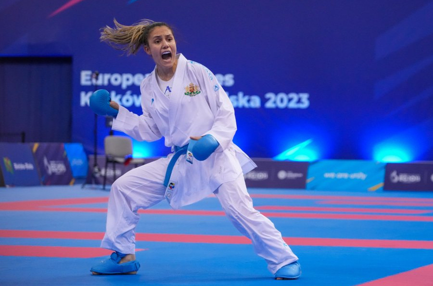 Снимка: Ивет Горанова спечели сребро на Световното първенство по карате