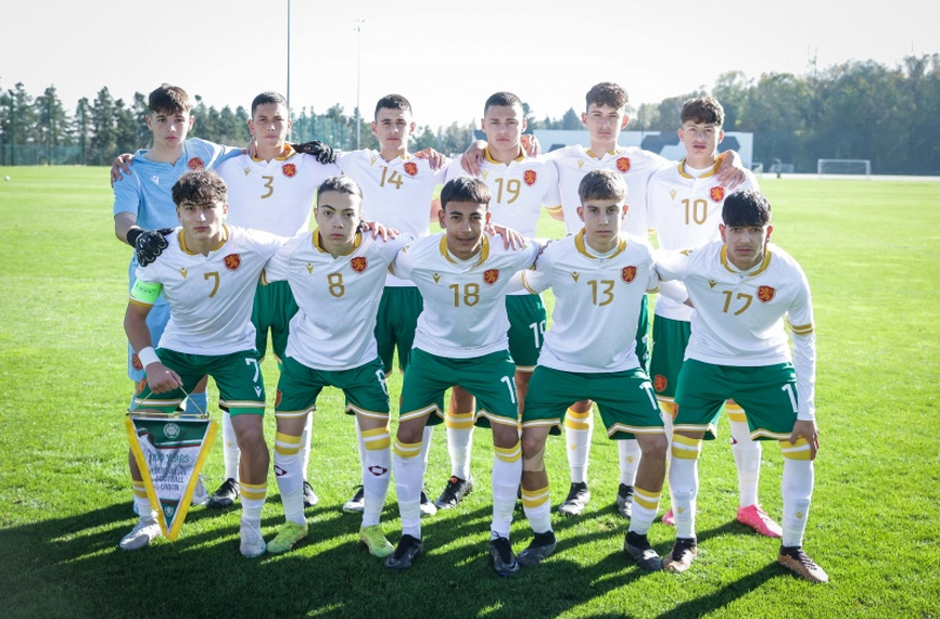 Юношеският национален отбор на България до 16 г допусна загуба