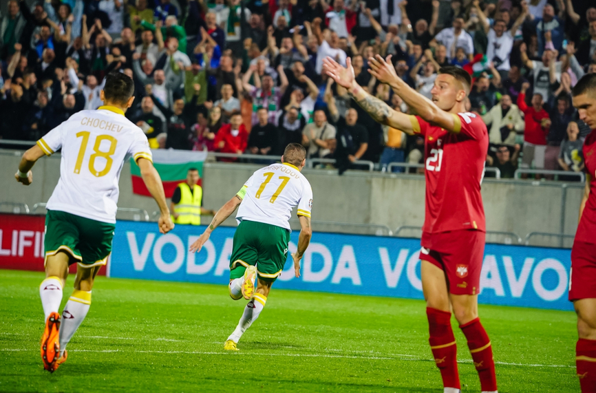 България гостува на Сърбия в последната си европейска квалификация. Трикольорите